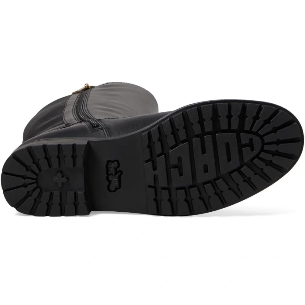 Coach Black Over the Knee Boots - Picture 6 of 14